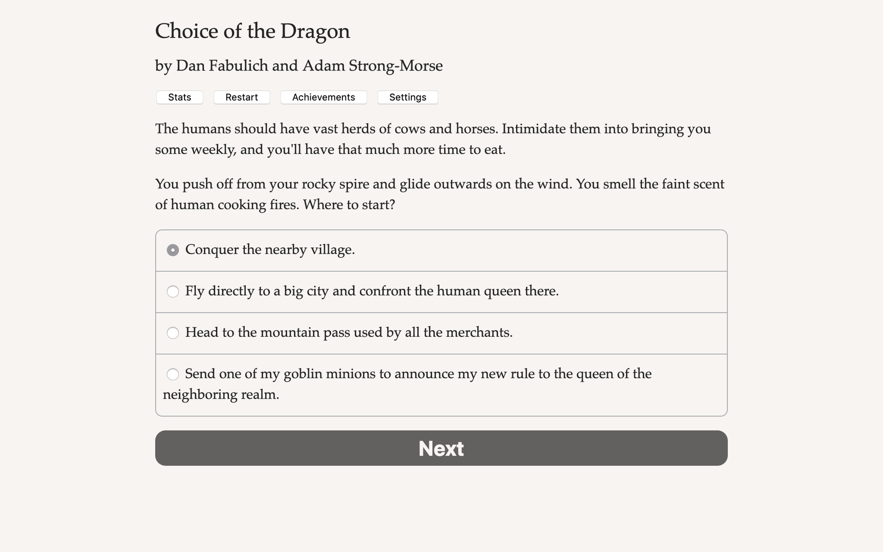 Choice of the Dragon screenshot #3