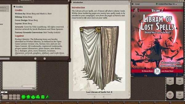 Fantasy Grounds - Libram of Lost Spells, Volume 2 (5E)