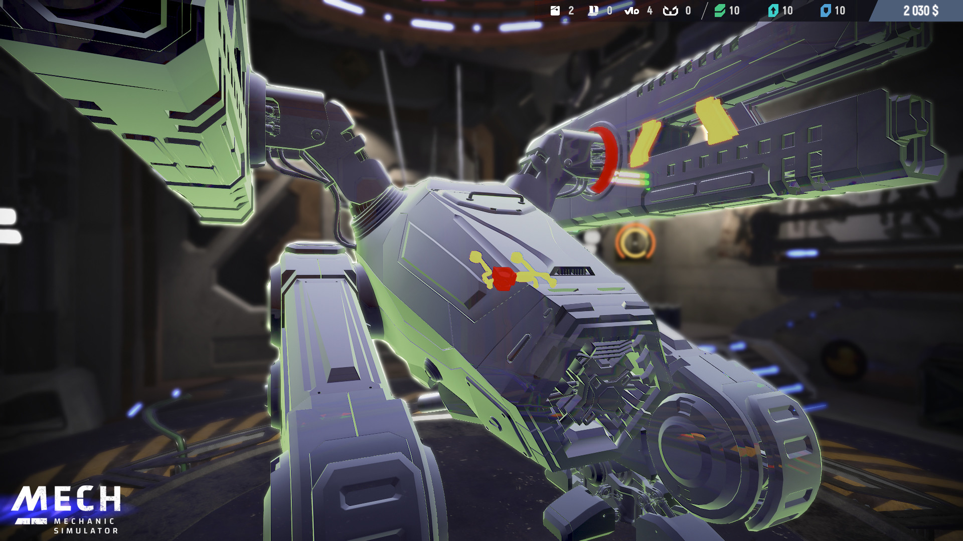 Mech Mechanic Simulator 스크린샷 2