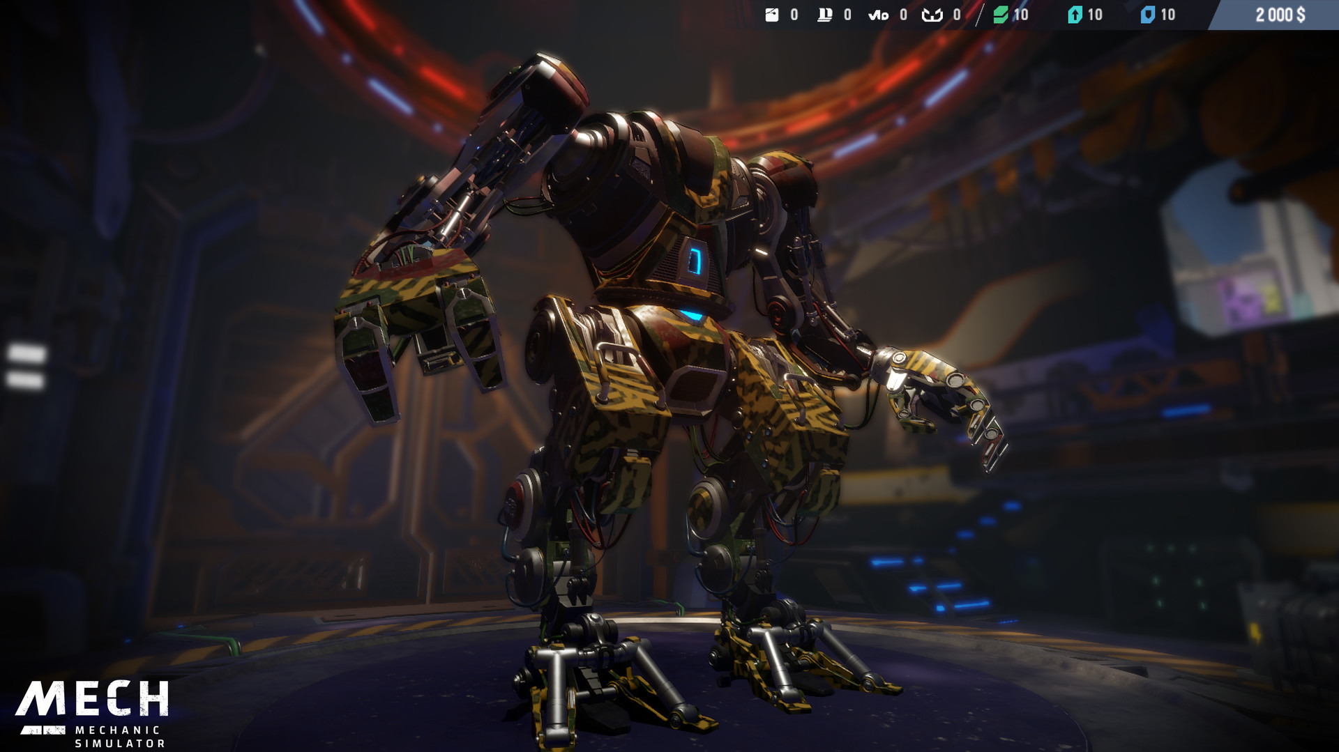 Mech Mechanic Simulator 스크린샷 1