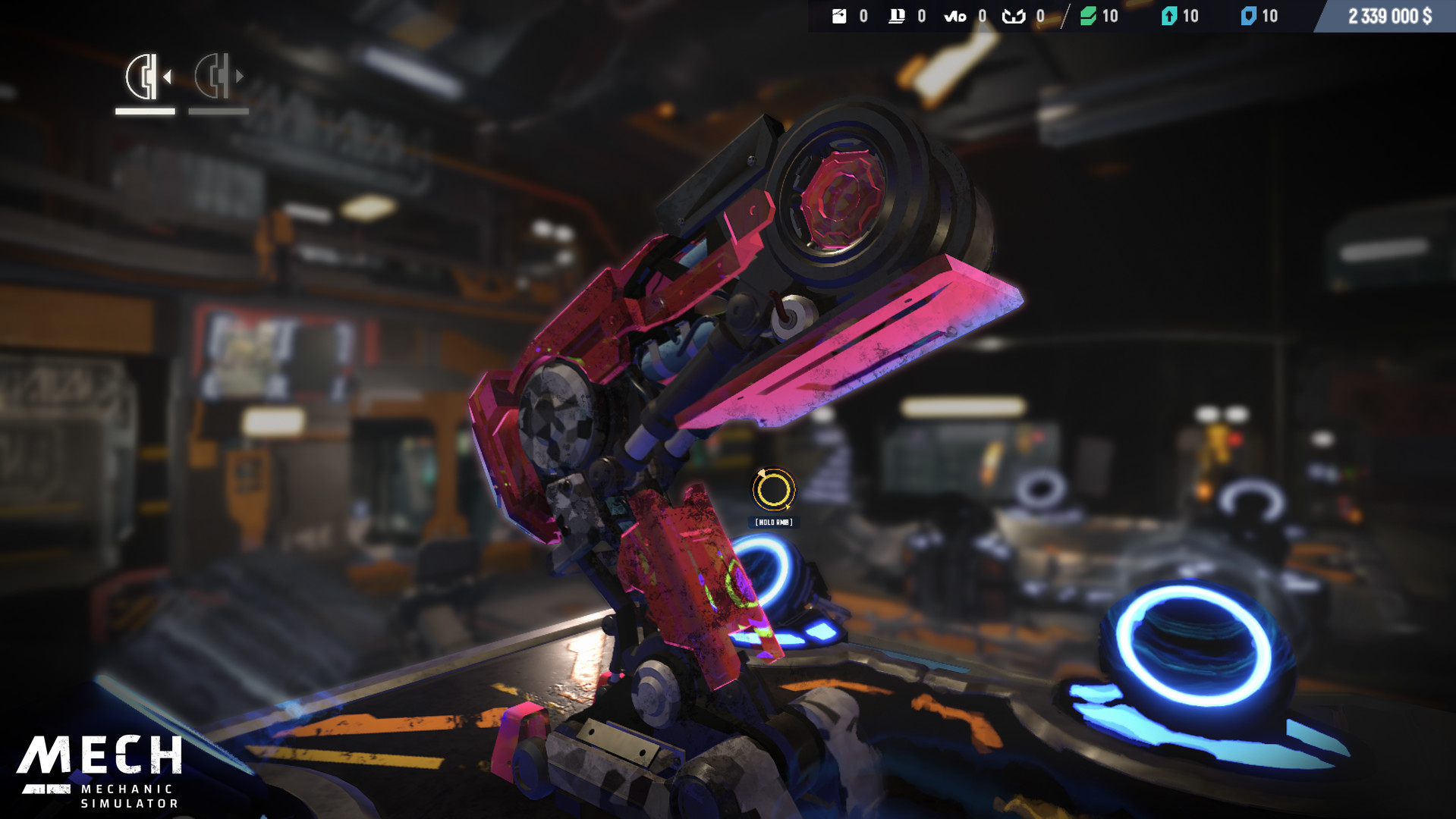 Mech Mechanic Simulator 스크린샷 4