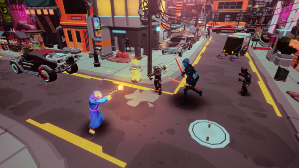 Screenshot z Cyber Rage: Retribution Screenshot z Cyber Rage: Retribution