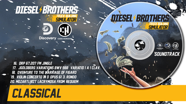 Diesel Brothers: Truck Building Simulator - Garage Tunes (Soundtrack)