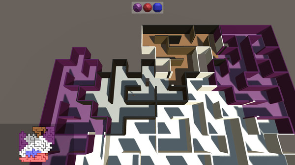 Screenshot z Prismatic Maze