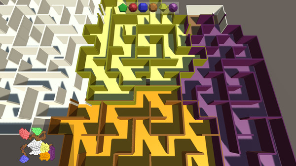 Screenshot z Prismatic Maze