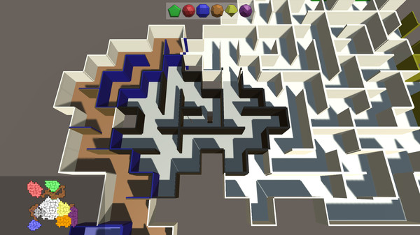 Screenshot z Prismatic Maze