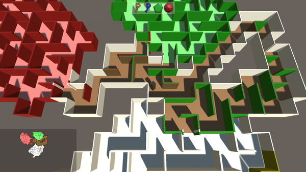 Screenshot z Prismatic Maze