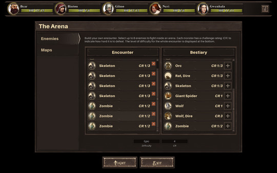 Screenshot z D20 Dungeons Screenshot z D20 Dungeons