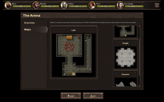 Screenshot z D20 Dungeons Screenshot z D20 Dungeons