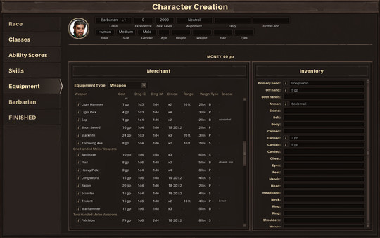 Screenshot z D20 Dungeons Screenshot z D20 Dungeons
