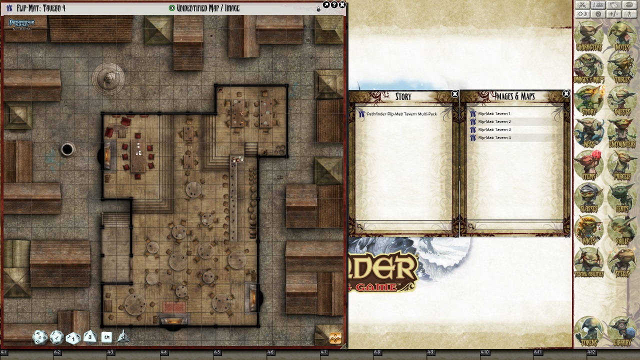 Fantasy Grounds - Pathfinder Flip-Mat: Tavern Multi-Pack (Map Pack ...