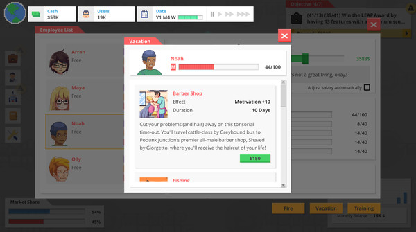 Startup Panic Screenshot