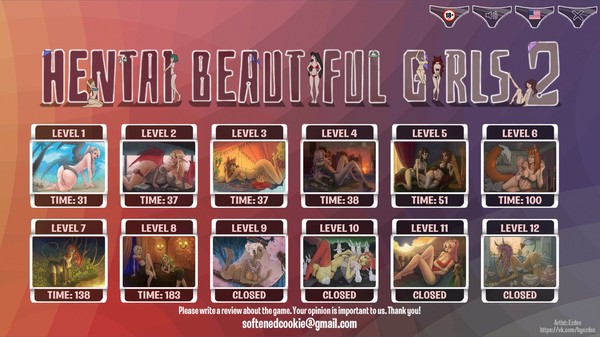 Screenshot z Hentai beautiful girls 2