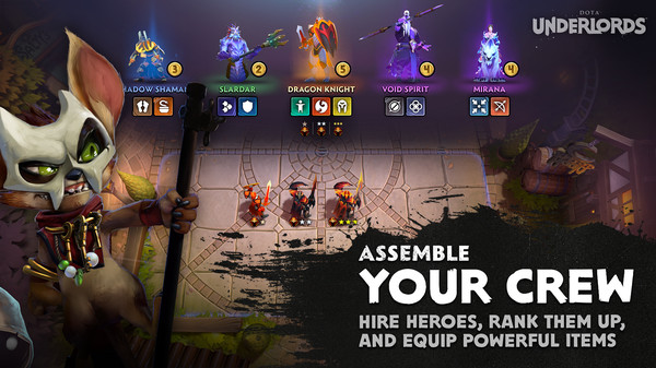 Dota Underlords screenshot