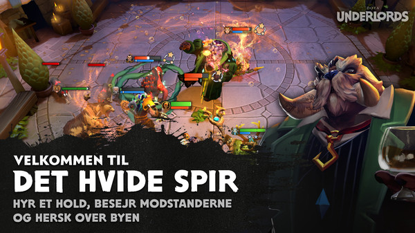 Dota Underlords skærmbillede 1