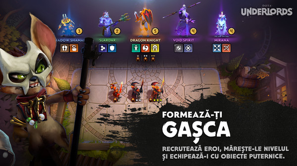Dota Underlords captură de ecran 2