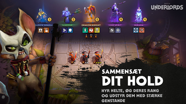 Dota Underlords skærmbillede 2