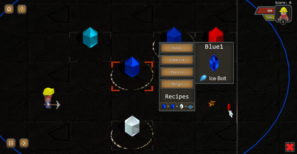 Screenshot z Miner Lou