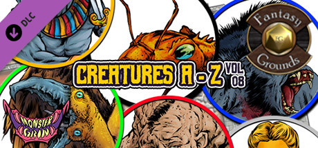 Fantasy Grounds - Creatures A-Z, Volume 8 (Token Pack) banner image