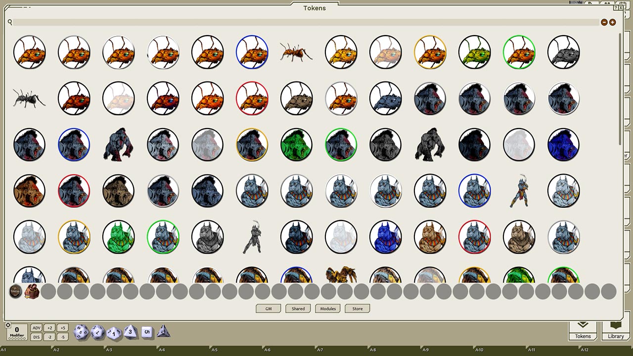 Fantasy Grounds - Creatures A-Z, Volume 8 (Token Pack) screenshot 3
