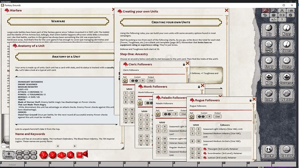 Fantasy Grounds - Strongholds & Followers (5E)