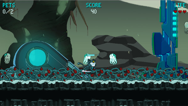 Screenshot z Super Catscape