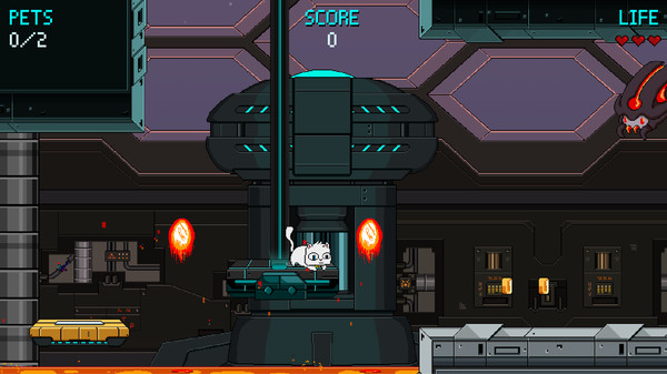 Screenshot z Super Catscape