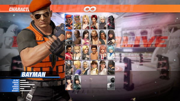 DEAD OR ALIVE 6: Core Fighters - Male Fighters Set