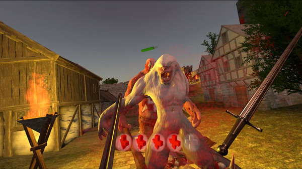 Screenshot z SurviVR - Castle Defender