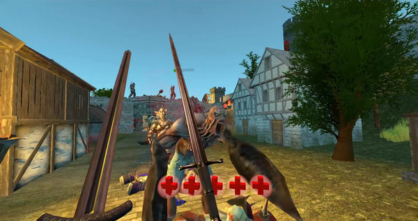 Screenshot z SurviVR - Castle Defender