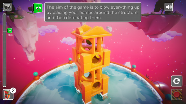 Screenshot z Blocksplode