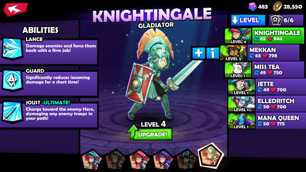 Screenshot z Arena Stars Screenshot z Arena Stars