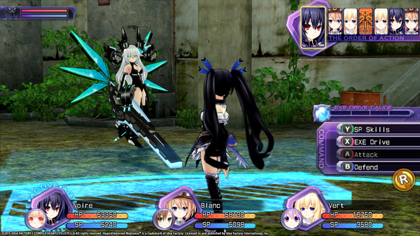 Hyperdimension Neptunia Re;Birth1 Shares Quests.
