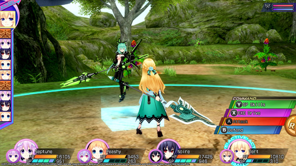 Hyperdimension Neptunia Re;Birth3 Shares Quests.