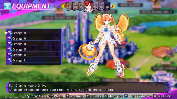 Hyperdimension Neptunia Re;Birth3 Uzume Battle Entry