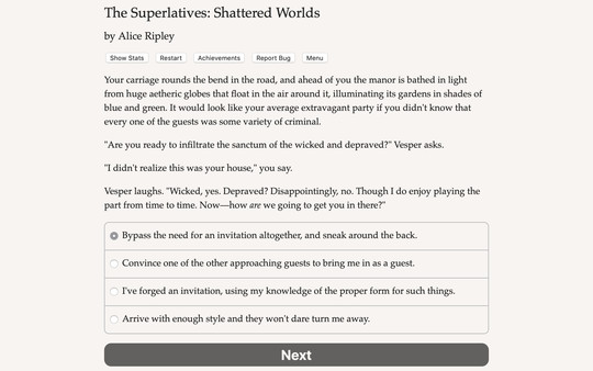 Screenshot z The Superlatives: Shattered Worlds