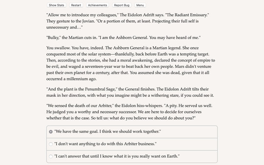 Screenshot z The Superlatives: Shattered Worlds