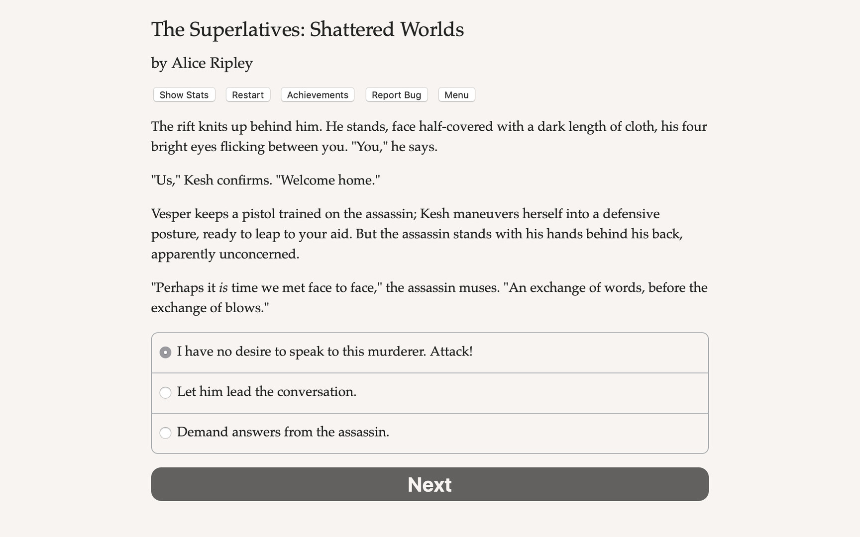 The Superlatives: Shattered Worlds Featured Screenshot #1