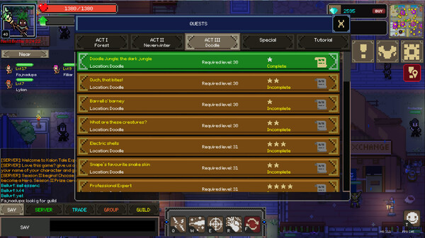 Screenshot z Kaion Tale MMORPG Screenshot z Kaion Tale MMORPG