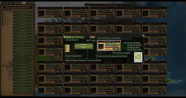 Screenshot z Ambient DM Screenshot z Ambient DM