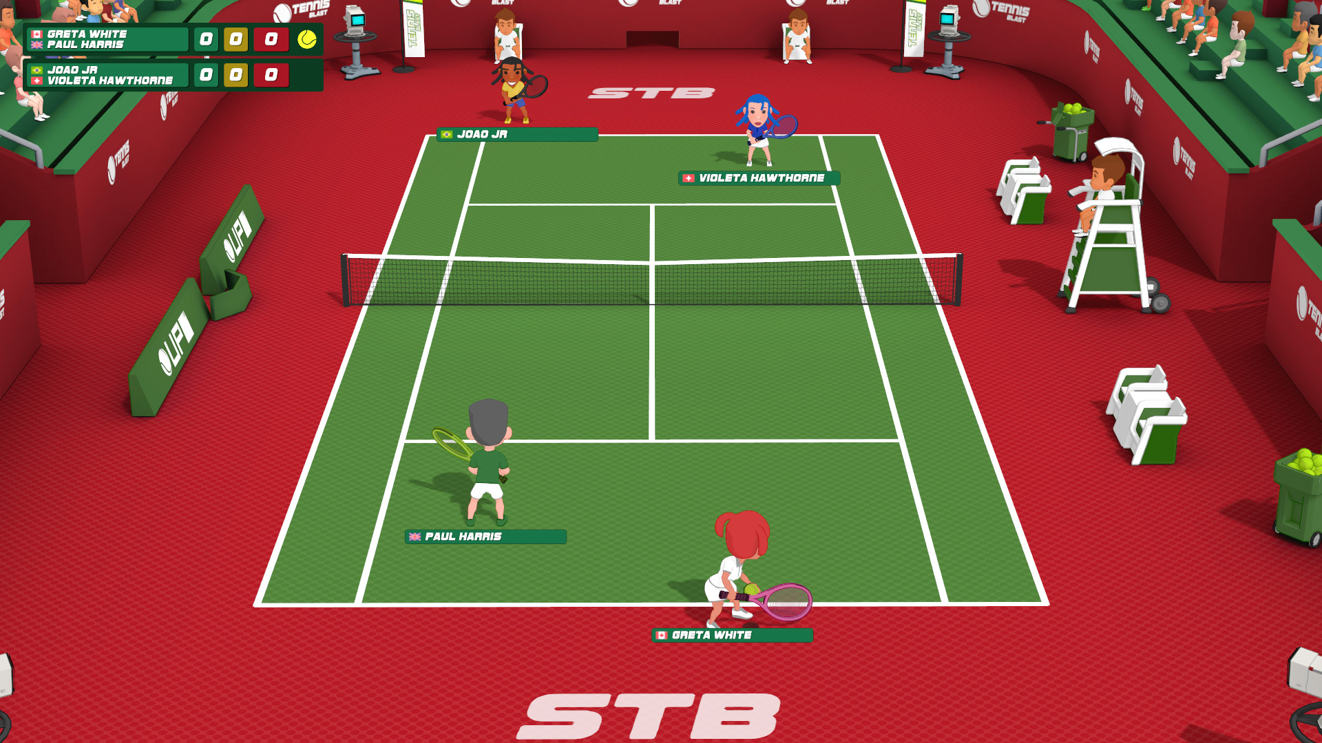Super Tennis Blast Featured Screenshot #1