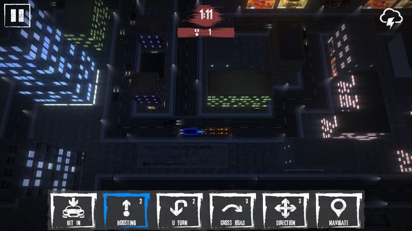 Screenshot z Hitchhiker