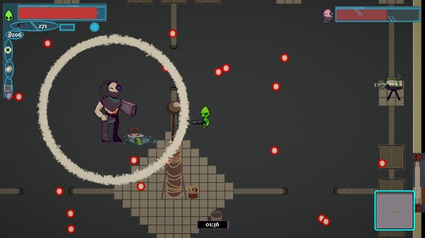 Screenshot z Die Bloody Nazi Die!