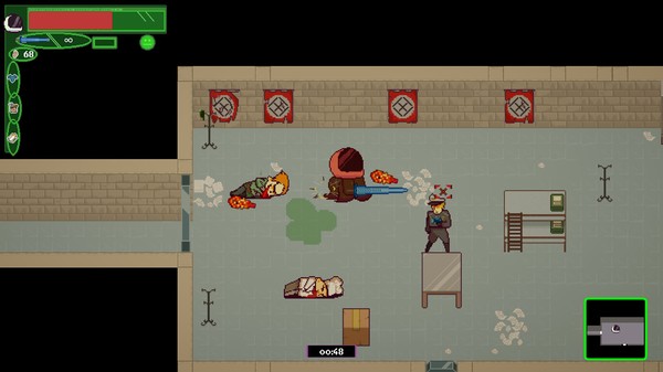 Screenshot z Die Bloody Nazi Die!