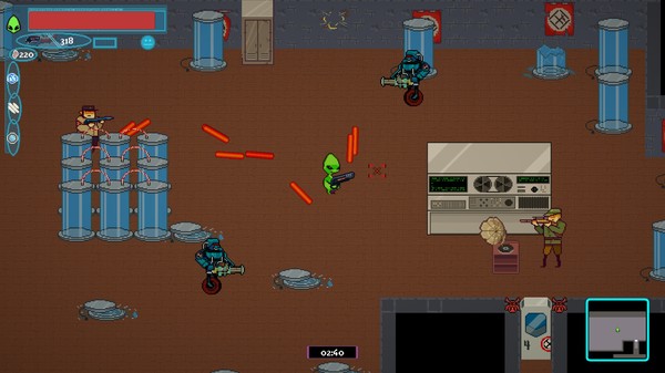 Screenshot z Die Bloody Nazi Die!