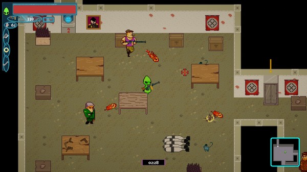 Screenshot z Die Bloody Nazi Die!