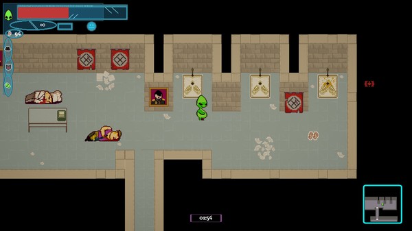 Screenshot z Die Bloody Nazi Die!