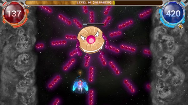 Screenshot z Cookie Invaders