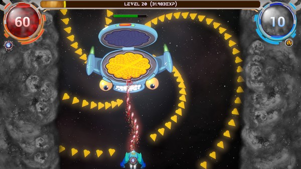 Screenshot z Cookie Invaders