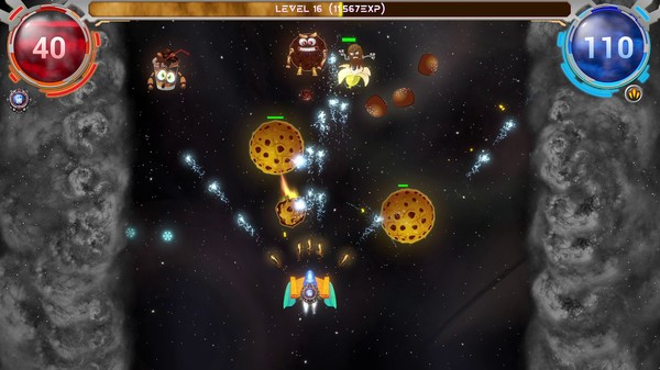 Screenshot z Cookie Invaders